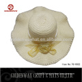 2015 new designs ladies Summer Beach Sun Hat Straw Cap